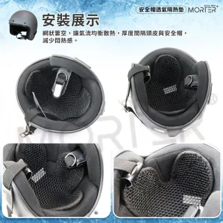 【MorTer】素面安全帽 半罩安全帽(素色安全帽 安全帽 復古安全帽 3/4安全帽)
