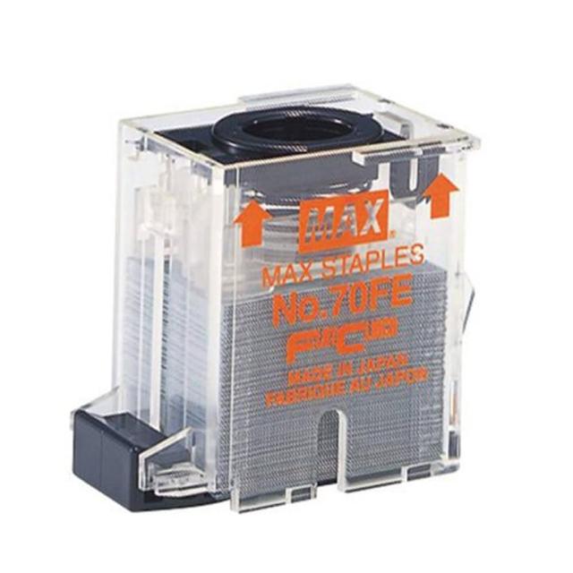 【MAX】MAX EH-70FE 專用釘書針 - 5盒/25000支(適用機型EH-70F /釘書機)