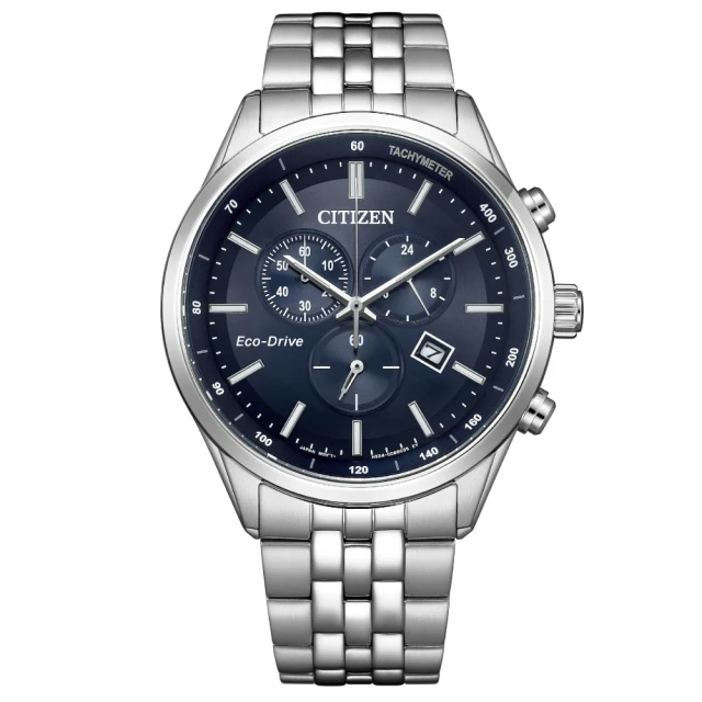 CITIZEN 星辰 GENTS系列 亞洲限定光動能計時腕錶(AT2570-56L)