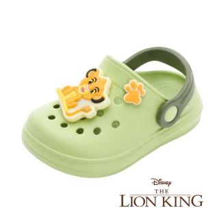 【Disney 迪士尼】獅子王 童鞋 電燈園丁鞋/穿脫方便 輕量 防水 臺灣製 綠(LKKG46815)