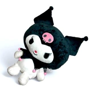 【SANRIO 三麗鷗】酷洛米KUROMI-絨毛玩偶L號