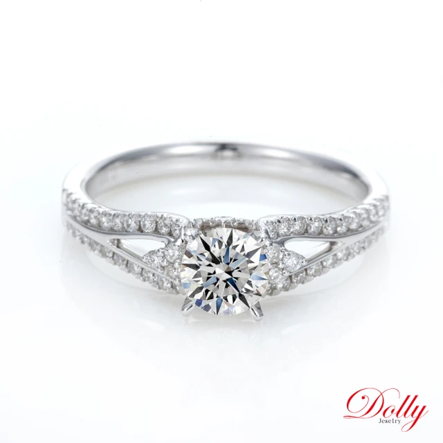 DOLLY 0.15克拉 F/VS2 完美車工18K金鑽石項