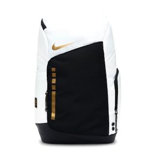 【NIKE 耐吉】Hoops Elite 白黑金色 大容量 外出 訓練 運動 休閒 後揹包 DX9786-100