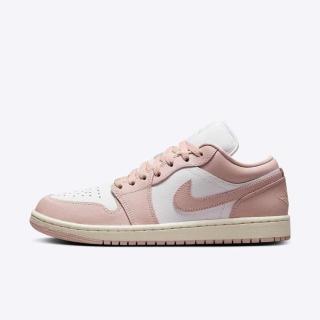 【NIKE 耐吉】Wmns Air Jordan 1 Low 男女 休閒鞋 低筒 AJ1 白 草莓牛奶(DC0774-162)