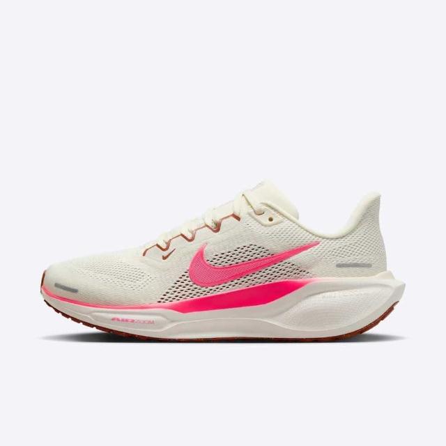 【NIKE 耐吉】W Air Zoom Pegasus 41 女 慢跑鞋 運動 緩震 小飛馬 米 粉紅(FD2723-107)