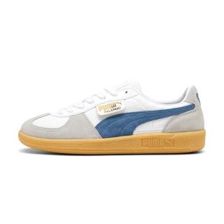 【PUMA】Palermo Lth 男鞋 女鞋 藍白色 運動 麂皮 復古 膠底 情侶鞋 德訓鞋 休閒鞋 39646414