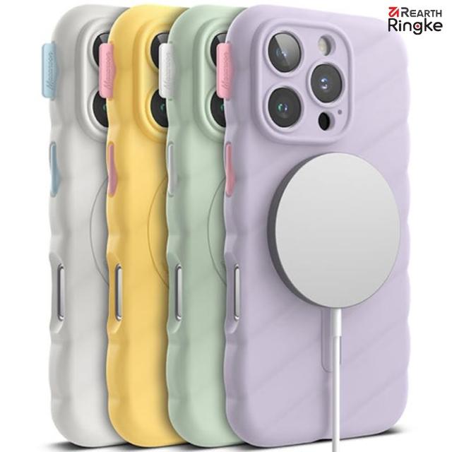 【Ringke】iPhone 16 Pro Macaron Silicone Magnetic 馬卡龍磁吸手機保護殼(Rearth 馬卡龍磁吸殼)