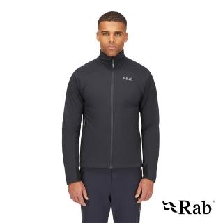 【RAB】Xenair Light Jacket 輕量透氣保暖立領外套 男款 烏木灰 #QIP16
