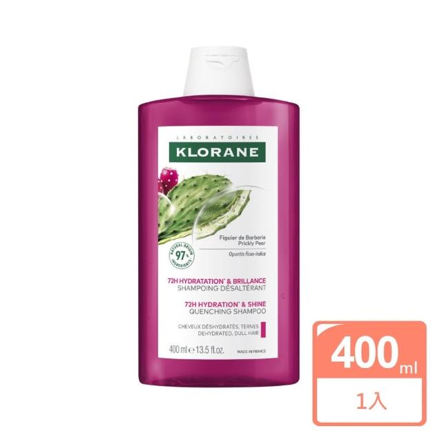 【KLORANE 蔻蘿蘭】仙人掌保濕洗髮精400ml