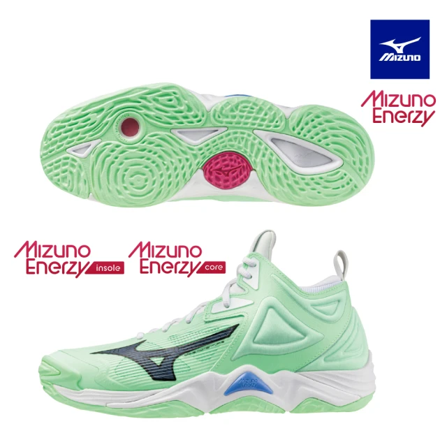 MIZUNO 美津濃 WAVE MOMENTUM 3 MID 男款排球鞋 V1GA231787(排球鞋)