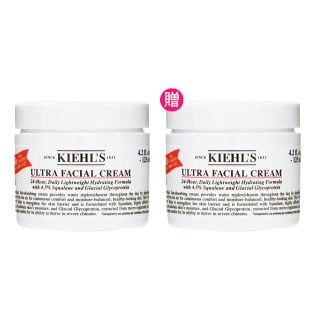 【Kiehl's 契爾氏】 冰河醣蛋白系列125ml買1送1 多款任選(保濕霜/水感凝凍/國際航空版)