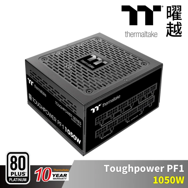 Thermaltake 曜越 鋼影 Toughpower PF1 1050W 白金牌認證 電源 全模組十年保(PS-TPD-1050FNFAPT-1)