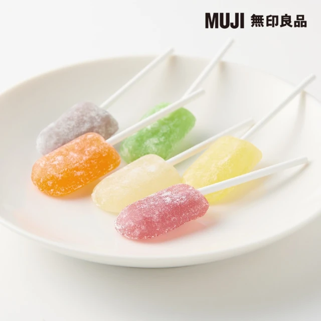 MUJI 無印良品 棒狀水果糖６入