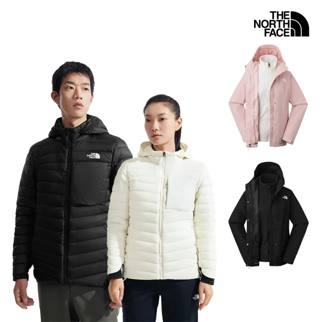 The North Face 官方旗艦 出國首選-冬季必備-保暖羽絨外套/三合一外套(多款任選)