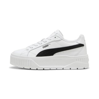 【PUMA】運動鞋 休閒鞋 厚底 增高 小白鞋 女鞋 Karmen II L 白黑色(39745603)