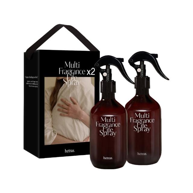 【HETRAS】韓國 首席調香師香氛噴霧 300ml 2入一組 韓國香氛 空間噴霧 室內噴霧 織物香氛 空氣清新