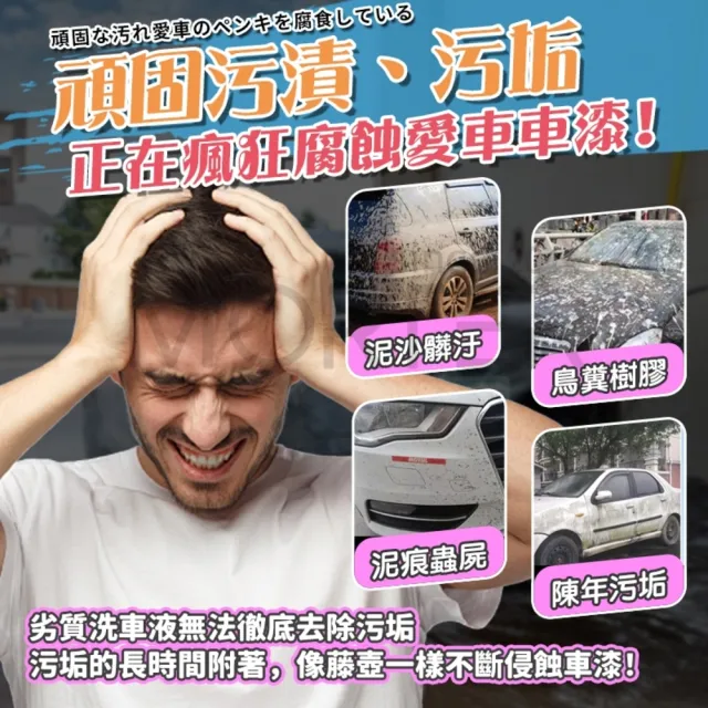 【MorTer】泡沫預洗劑-1L(洗車精 泡沫精 清潔劑 車身清潔 前置預洗 泡沫清潔 洗車)