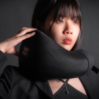 【UNO VOYAGE】UNO KNIT 織麻旅行頸枕 高譚黑(獨家限定色)