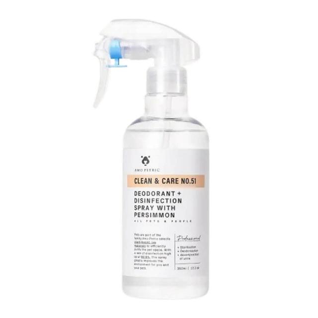 【AMO Petric 愛摸天然寵物護理】青柿環境除臭消毒噴霧 350ml*2入組（人寵  寵物環境清潔 