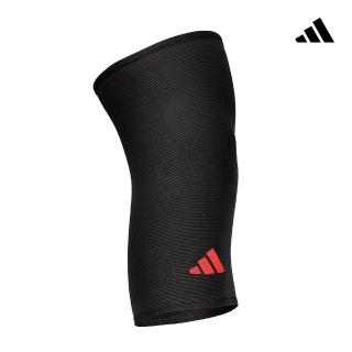 【adidas 愛迪達】膝關節用彈性透氣護套(護膝)