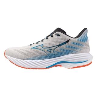 【MIZUNO 美津濃】慢跑鞋 男鞋 運動鞋 緩震 RIDER 灰藍 J1GC240357