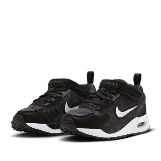 【NIKE 耐吉】AIR MAX SOLO PS 全黑 小童 氣墊 魔鬼氈 小朋友 運動鞋(FZ0944-001)