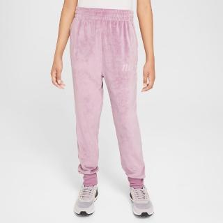 【NIKE 耐吉】長褲 童裝 大童 女童 運動褲 加絨 G NSW PANT COZY 粉 FZ5589-523