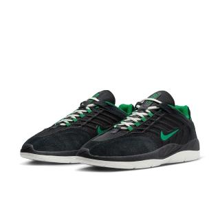 【NIKE 耐吉】滑板鞋 休閒鞋 男鞋 運動鞋 SB VERTEBRAE 黑綠 FD4691-003