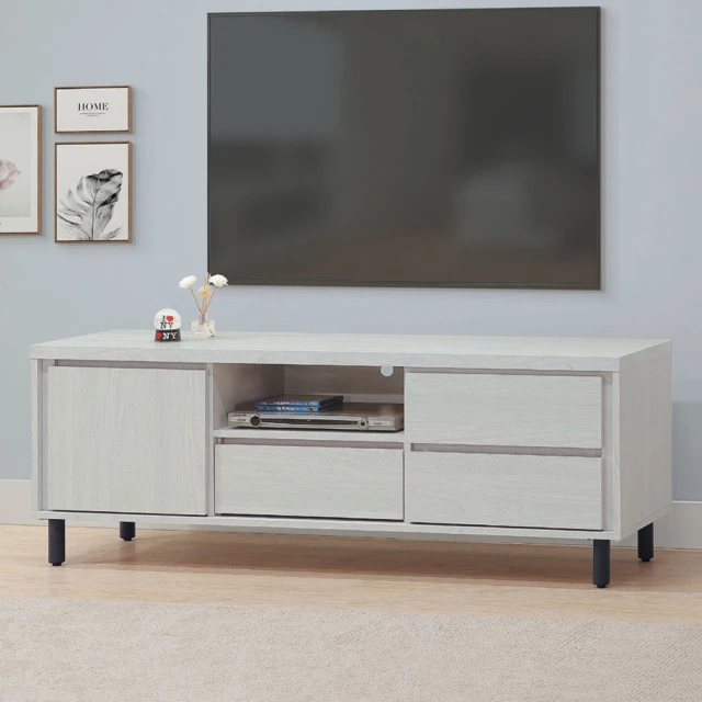 MUNA 家居 灰橡色5尺石面電視櫃/B132(電視櫃 櫥櫃