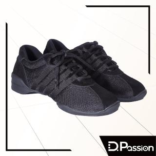 【D.Passion】N1616 黑 橡膠底(戶外排舞鞋)