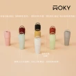 【WOKY 沃廚】買1送1_二代渾圓杯 鈦陶瓷款770ml-附彈跳&矽膠粗吸管(隨行杯/吸管杯/保溫杯瓶/保冰杯瓶/水壺)