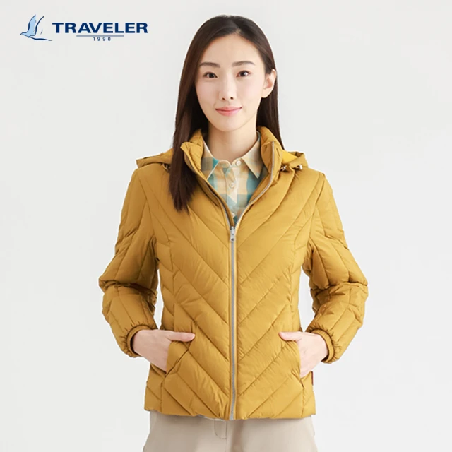 TRAVELER 旅行者 女款撥水羽絨外套｜242TR903(羽絨/撥水/羽絨外套)