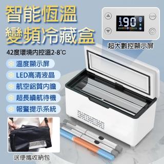【EARISE 雅蘭仕】可攜式冷藏盒 充電迷你小冰箱 車載冷藏箱 插電款(製冷充電式小冰櫃/冷藏專用/製冷恆溫)