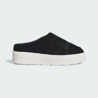 【adidas 愛迪達】Rivalry Mule W 女 穆勒鞋 休閒鞋 厚底 黑 白(IF4651)