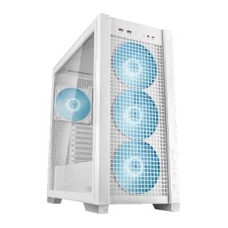 【ASUS 華碩】TUF Gaming GT302 ARGB {白}E-ATX機殼(顯卡限長40.7cm/塔扇限高16.5cm/Type-C/背插式ATX)