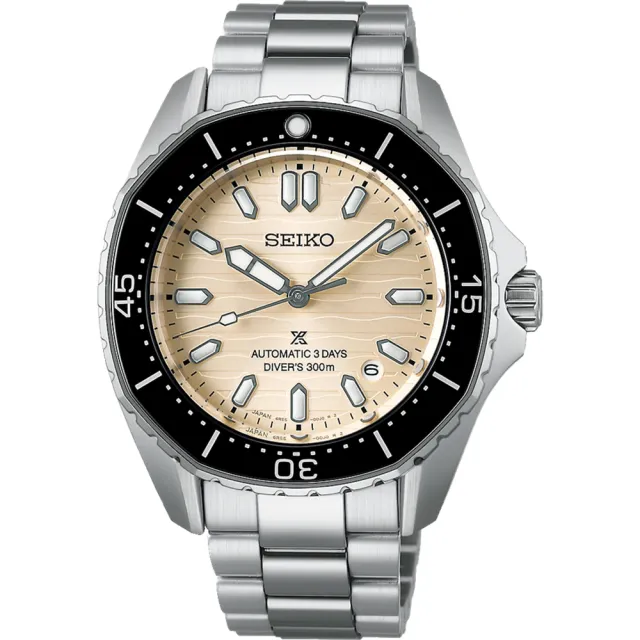 【SEIKO 精工】Prospex 度假系列 多邊形300米潛水錶 機械錶 開學禮 送禮 推薦(SPB481J1/6R55-00J0S)