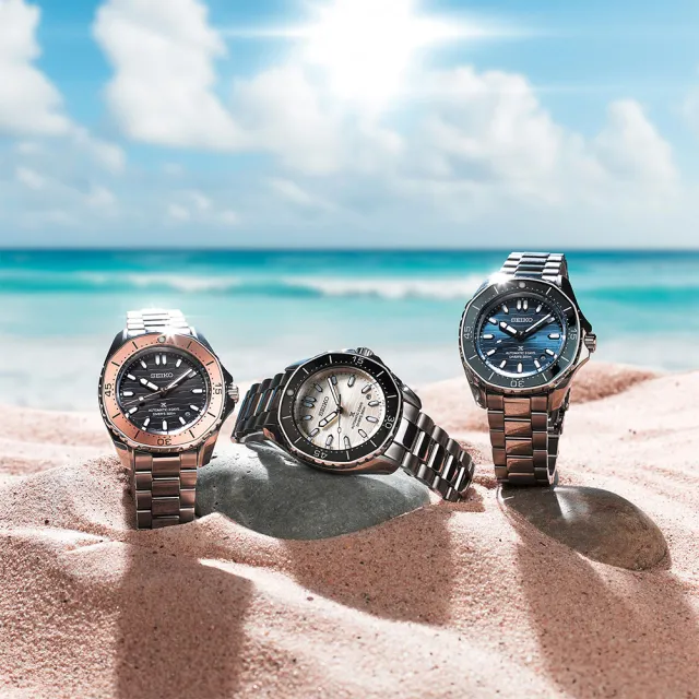 【SEIKO 精工】Prospex 度假系列 多邊形300米潛水錶 機械錶 開學禮 送禮 推薦(SPB481J1/6R55-00J0S)