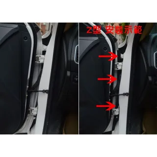 【Supamoto】通用汽車隔音條—10米(車門/引擎蓋/後廂蓋/內裝/大D/小D/P型/Z型/A柱/B柱/C柱)