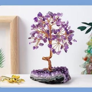【勝弘珠寶】紫水晶簇花樹