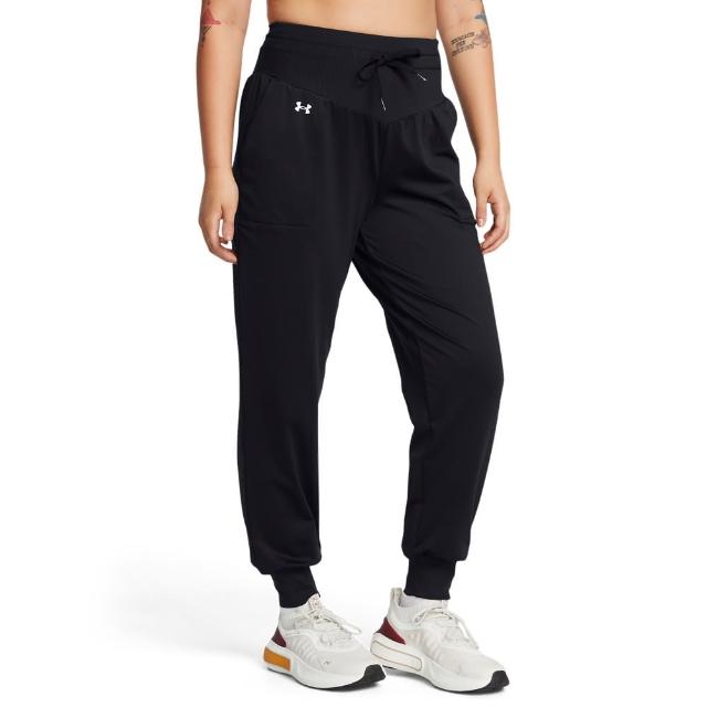 【UNDER ARMOUR】UA官方直營 女 Motion CW長褲_1386714-001(黑色)