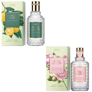 【4711 科隆之水】4711科隆之水 ACQUA COLONIA 牡丹&檀香/ 柚子&雪松 古龍水 50ml -任選(專櫃公司貨)