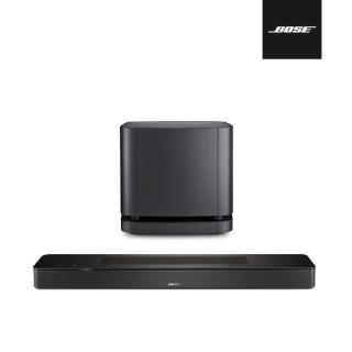 【BOSE】杜比全景聲家庭影院組合(SB600 Ultra+BM500 2件組 黑色)
