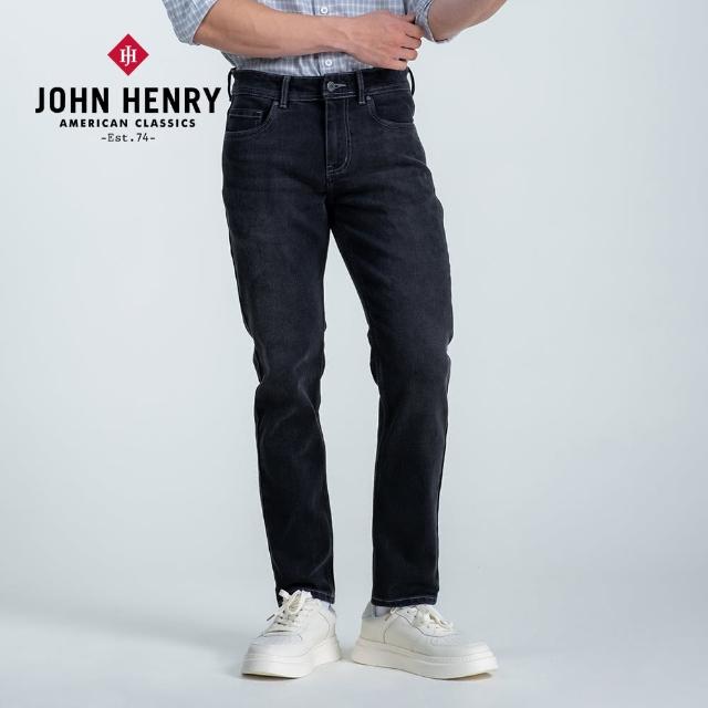 【JOHN HENRY】修身直筒牛仔褲