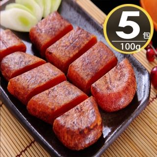 【華得水產】碳烤一口吃野生烏魚子5包(100g/包)