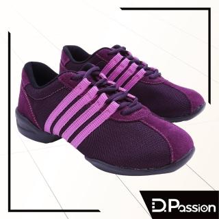 【D.Passion】N1616 紫 橡膠底(戶外排舞鞋)
