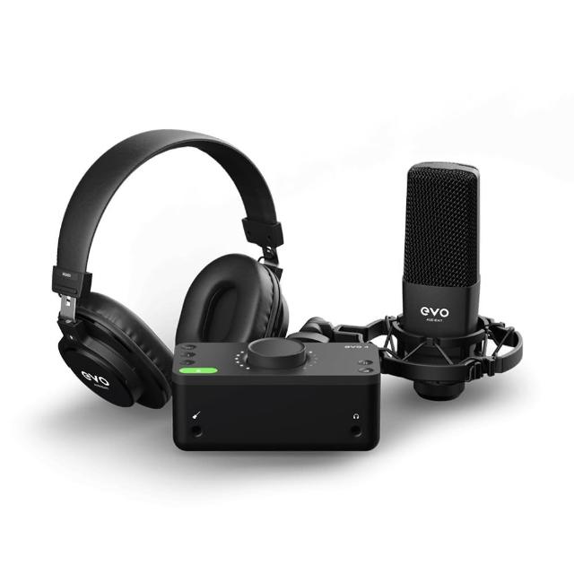 Audient EVO SRB Start Recording Bundle 新手錄音套組 含錄音軟體(原廠公司貨 保固三年)