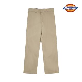 【Dickies】男款淺沙色經典874彈性抗皺材質工裝長褲｜DK012942CH1