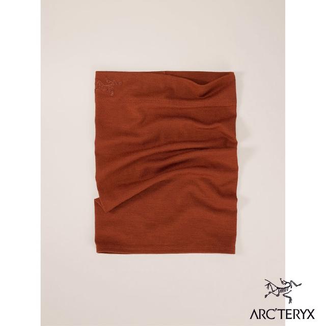 【Arcteryx 始祖鳥官方直營】Rho 輕量羊毛圍脖(紅衫紅)