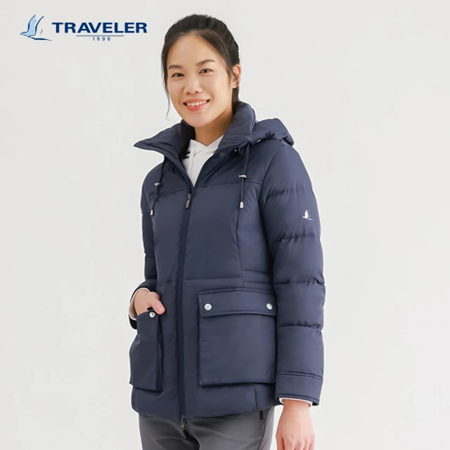 TRAVELER 旅行者 女款防風撥水羽絨外套｜242TR907(羽絨/防風/撥水/羽絨外套)