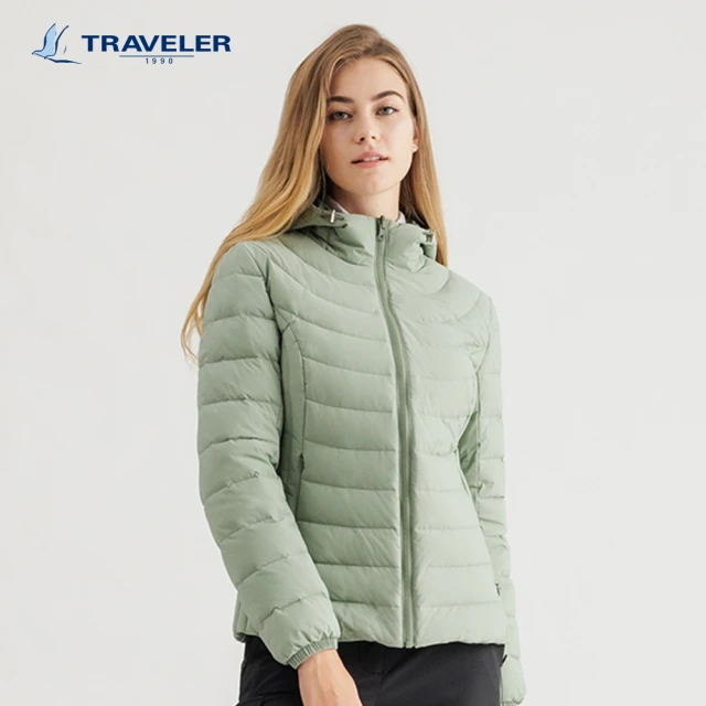 TRAVELER 旅行者 女款AQUAX防風撥水羽絨外套｜242TR906(羽絨/防風/撥水/羽絨外套)